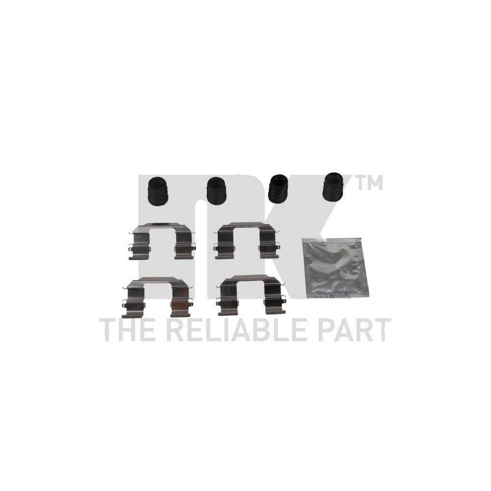 Zubeh&ouml;rsatz, Scheibenbremsbelag NK 79501870 f&uuml;r, Vorderachse