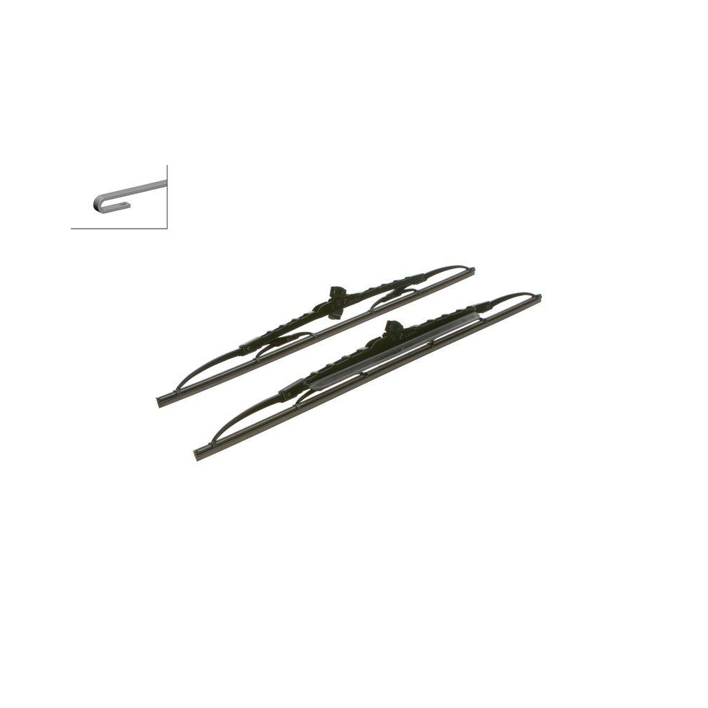 Wischblatt BOSCH 3 397 118 404 Twin für FORD MAZDA NISSAN RENAULT VOLVO, vorne