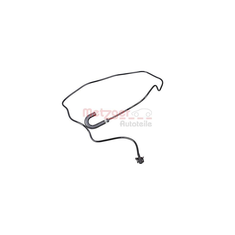 K&uuml;hlmittelrohrleitung METZGER 4010363 f&uuml;r FORD, Hauptausgleichsbeh&auml;lter, rechts