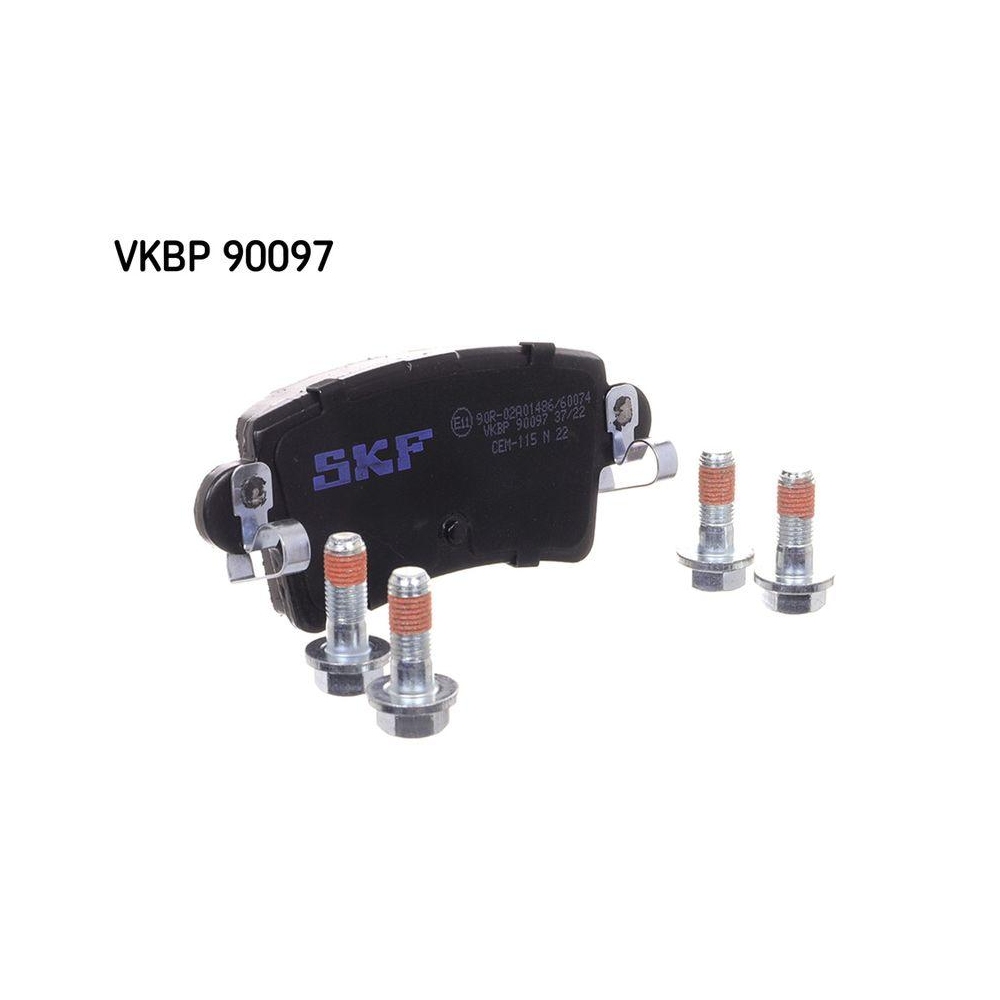 Bremsbelagsatz, Scheibenbremse SKF VKBP 90097 für NISSAN OPEL RENAULT VAUXHALL