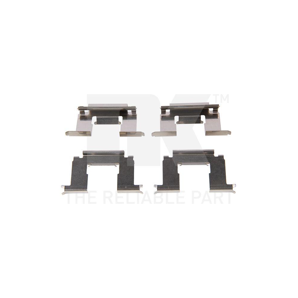 Zubehörsatz, Scheibenbremsbelag NK 7922064 für NISSAN, Vorderachse