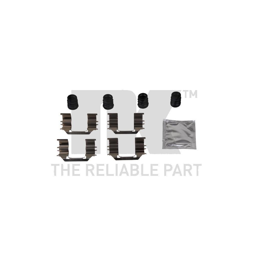 Zubeh&ouml;rsatz, Scheibenbremsbelag NK 79501888 f&uuml;r, Vorderachse