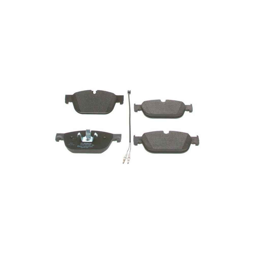 Bremsbelagsatz, Scheibenbremse BOSCH 0 986 494 526 f&uuml;r CITRO&Euml;N PEUGEOT