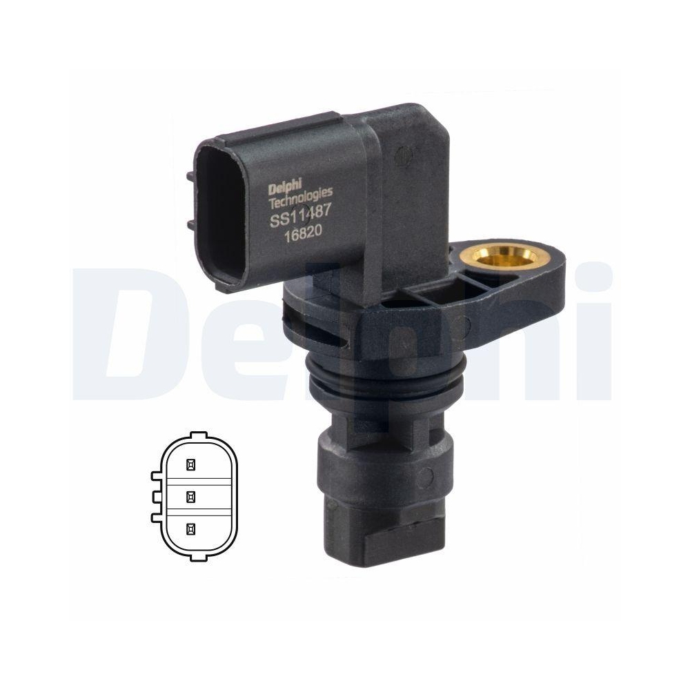DELPHI SS11487 Sensor, Nockenwellenposition f&uuml;r OPEL VAUXHALL