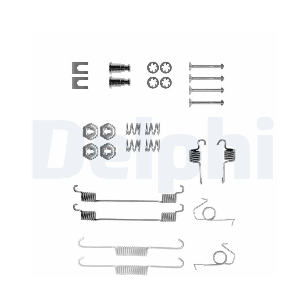 DELPHI LY1045 Zubeh&ouml;rsatz, Bremsbacken f&uuml;r FORD, Hinterachse