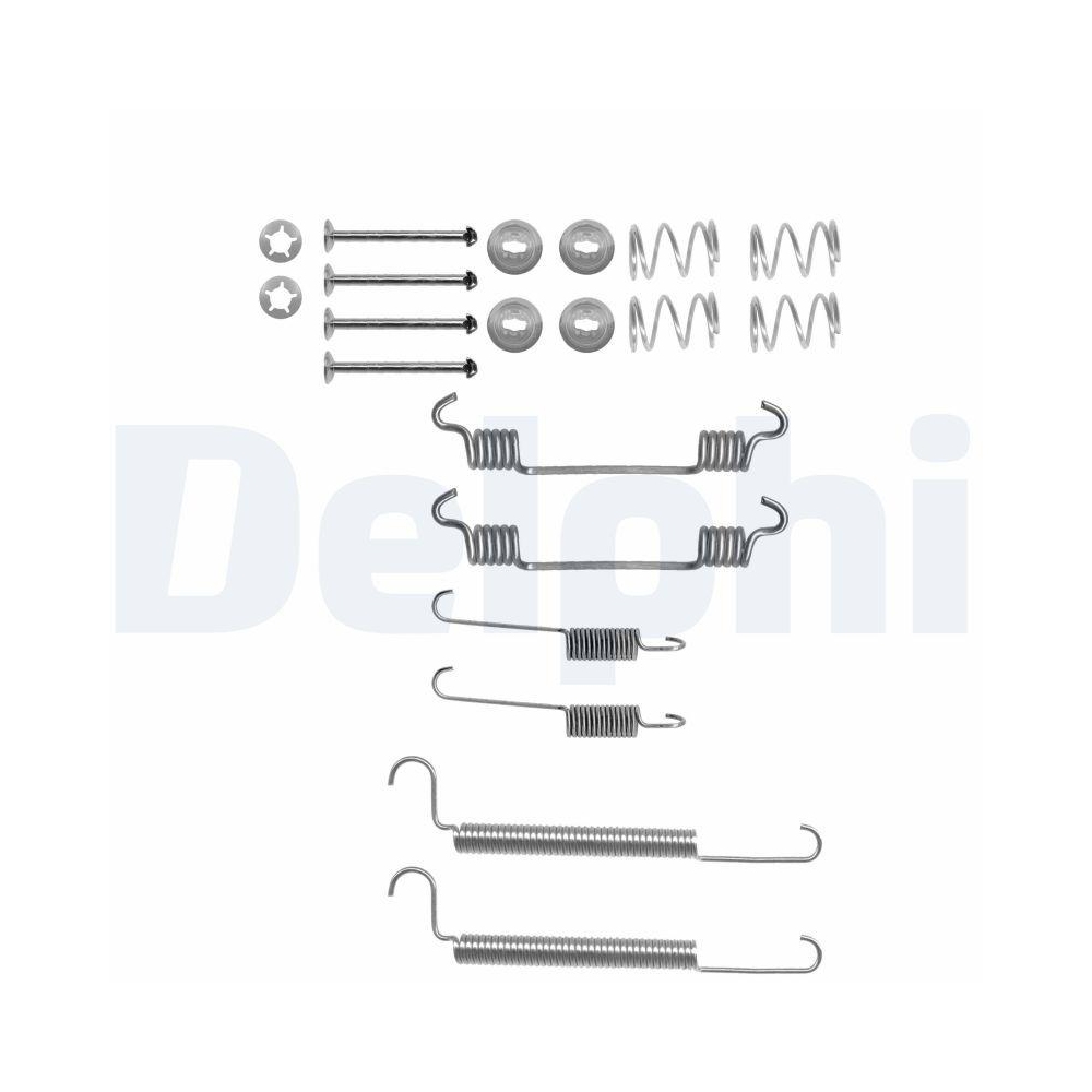 DELPHI LY1241 Zubeh&ouml;rsatz, Bremsbacken f&uuml;r, Hinterachse