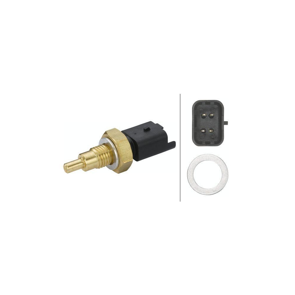 HELLA Sensor, Kühlmitteltemperatur 6PT 009 309-581 für ALFA ROMEO FIAT LANCIA