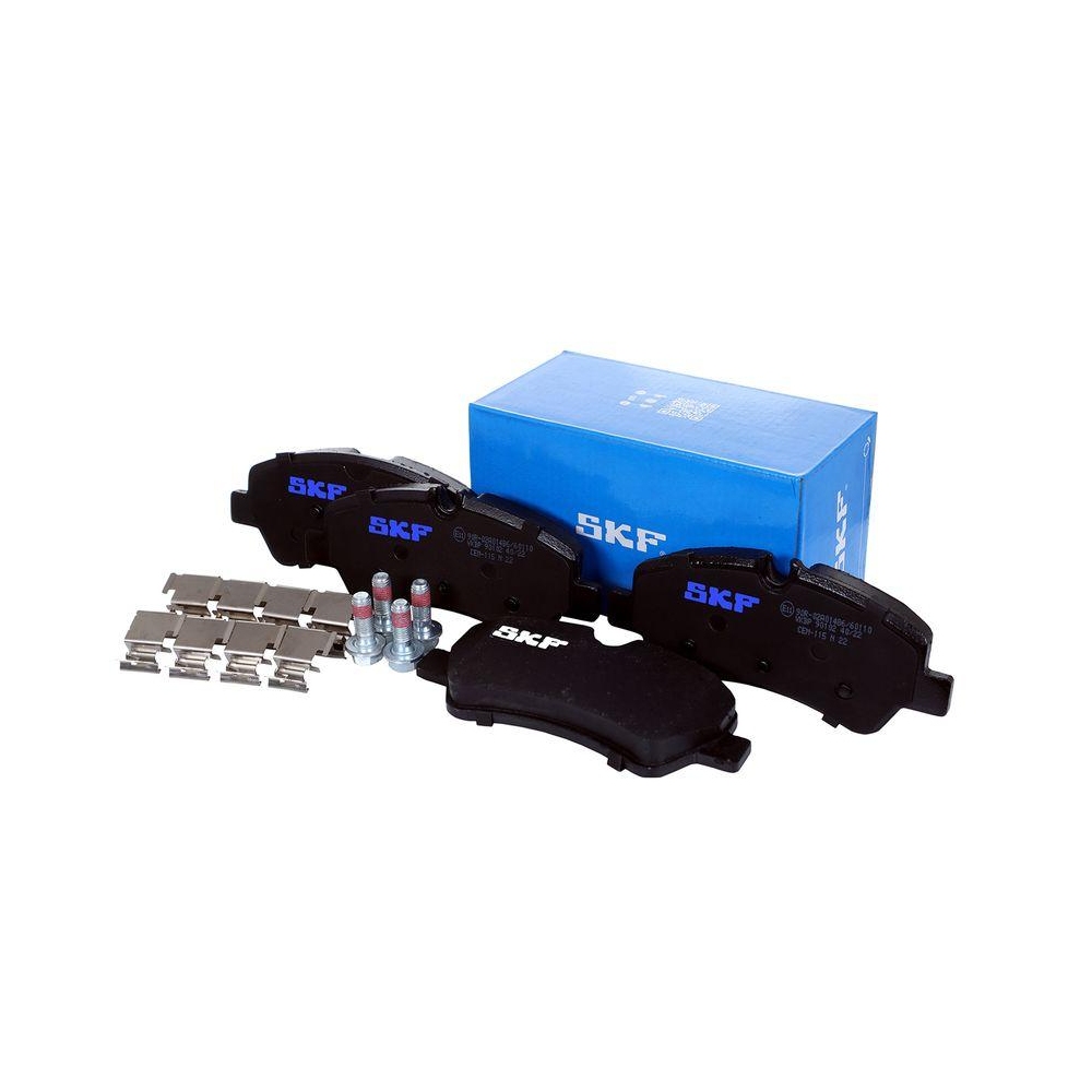 Bremsbelagsatz, Scheibenbremse SKF VKBP 90102 f&uuml;r FORD, Hinterachse