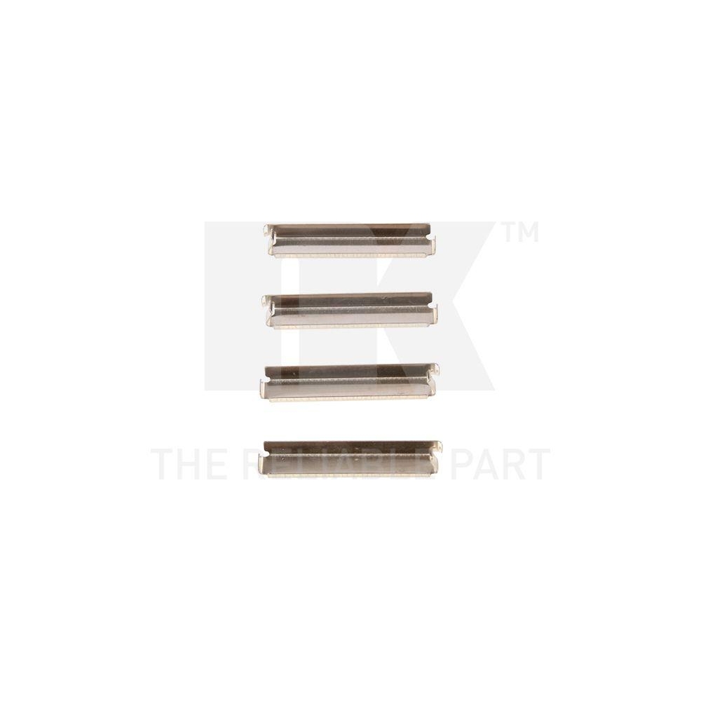 Zubehörsatz, Scheibenbremsbelag NK 7922066 für, Vorderachse