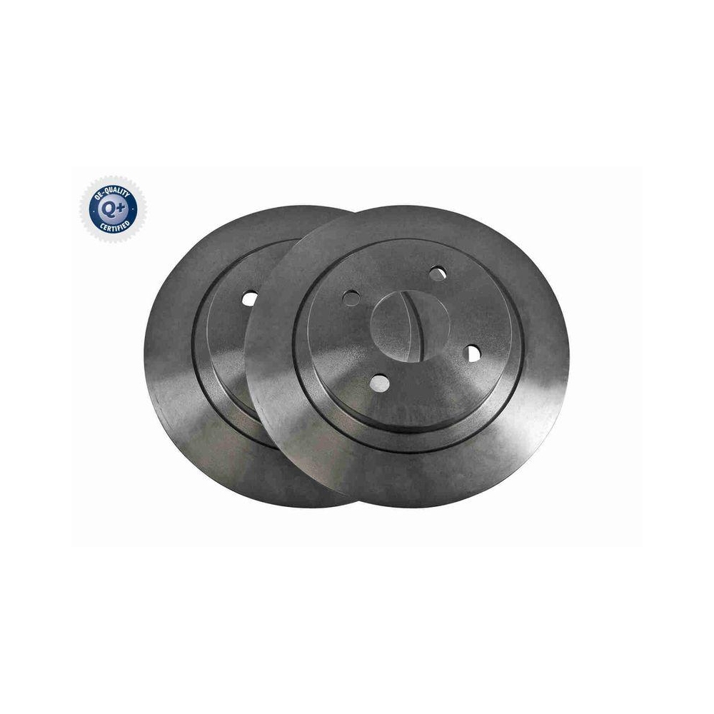 VAICO V25-40008 2 St&uuml;ck Bremsscheiben Q+, Erstausr&uuml;sterqualit&auml;t f&uuml;r FORD, Hinterachse