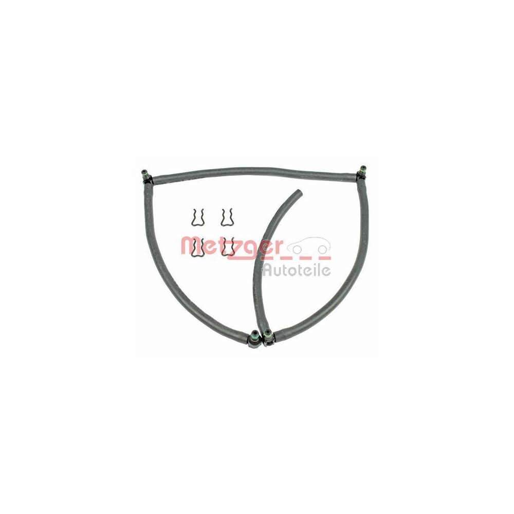 Schlauch, Leckkraftstoff METZGER 0840027 f&uuml;r OPEL GENERAL MOTORS