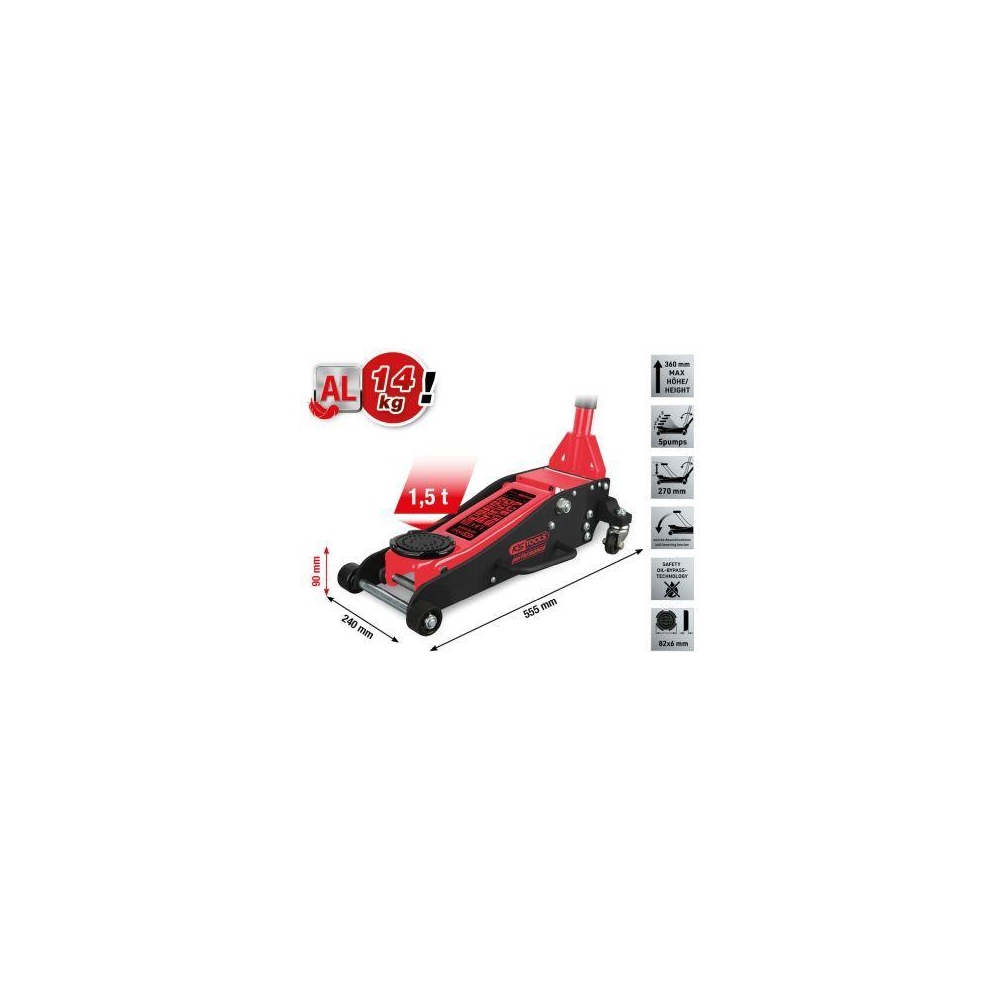 Rangierheber KS TOOLS 160.1000 für