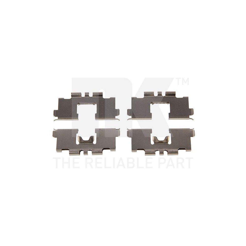 Zubeh&ouml;rsatz, Scheibenbremsbelag NK 7922068 f&uuml;r NISSAN, Vorderachse