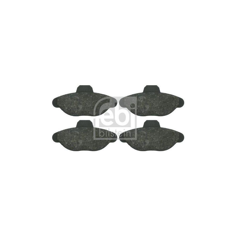 FEBI BILSTEIN Bremsbelagsatz, Scheibenbremse 16082 f&uuml;r FIAT, Vorderachse