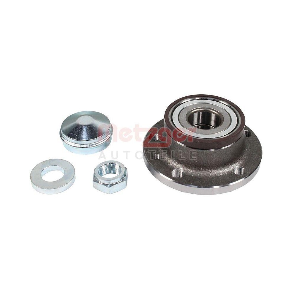 Radlagersatz METZGER WM 2301 f&uuml;r FIAT OPEL GENERAL MOTORS, Hinterachse