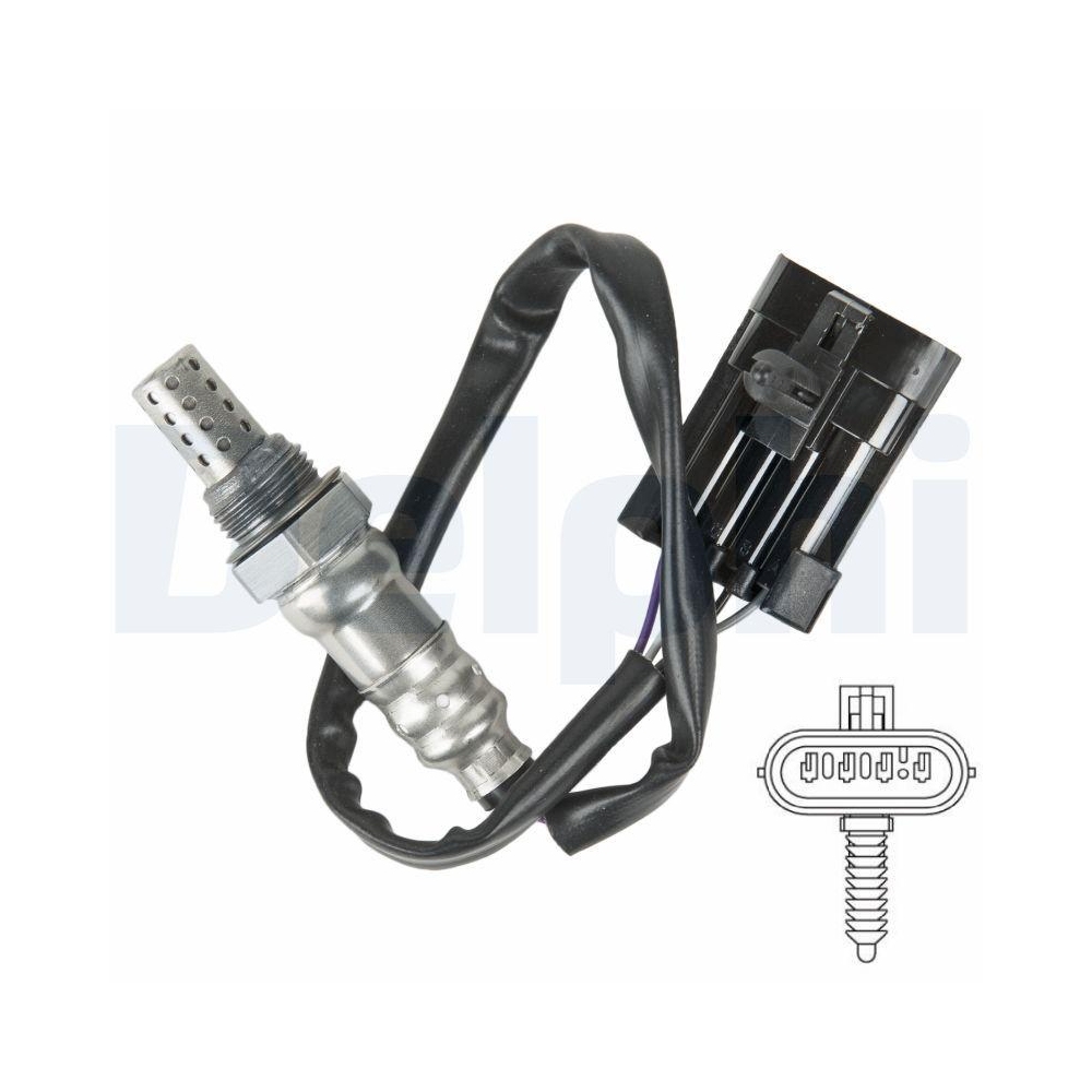 DELPHI ES20135-12B1 Lambdasonde f&uuml;r ISUZU OPEL VAUXHALL CHEVROLET DAEWOO