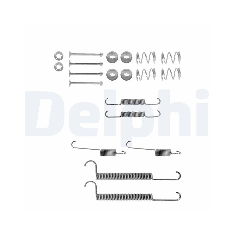 DELPHI LY1048 Zubeh&ouml;rsatz, Bremsbacken f&uuml;r, Hinterachse