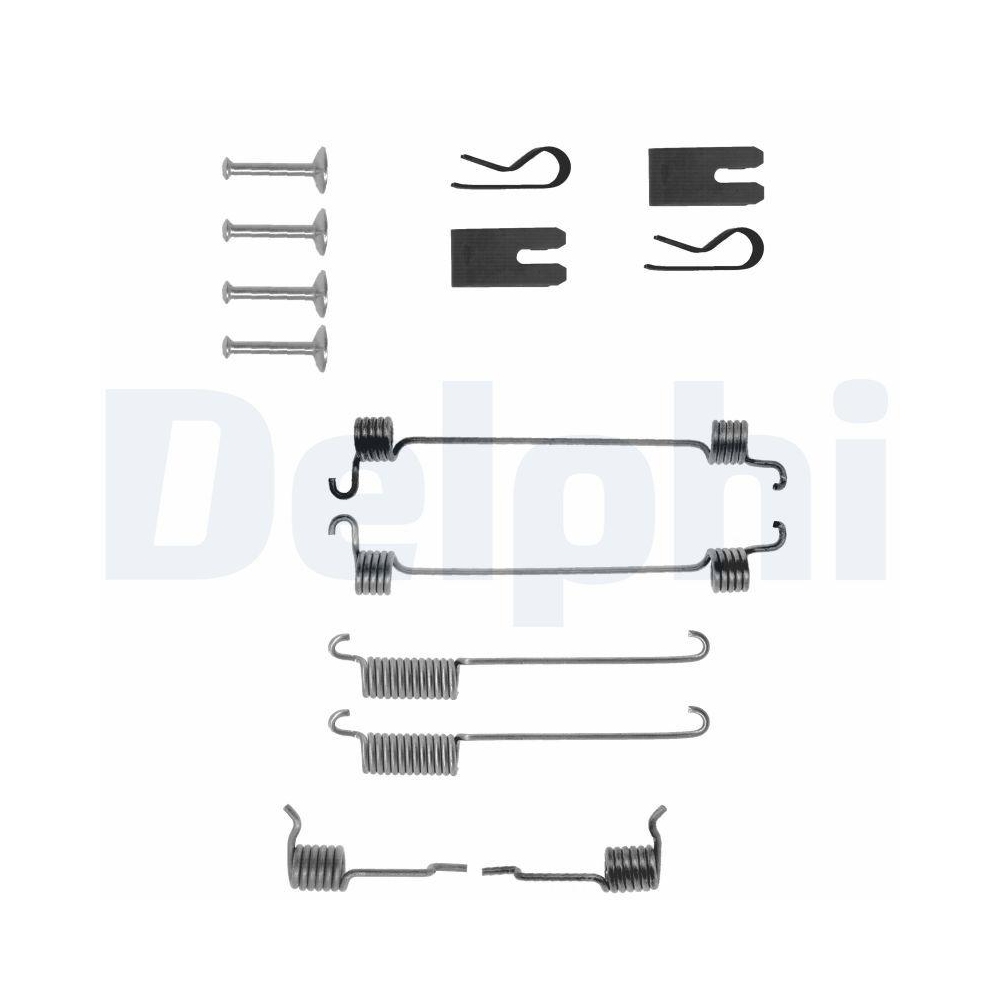 DELPHI LY1256 Zubeh&ouml;rsatz, Bremsbacken f&uuml;r FORD, Hinterachse