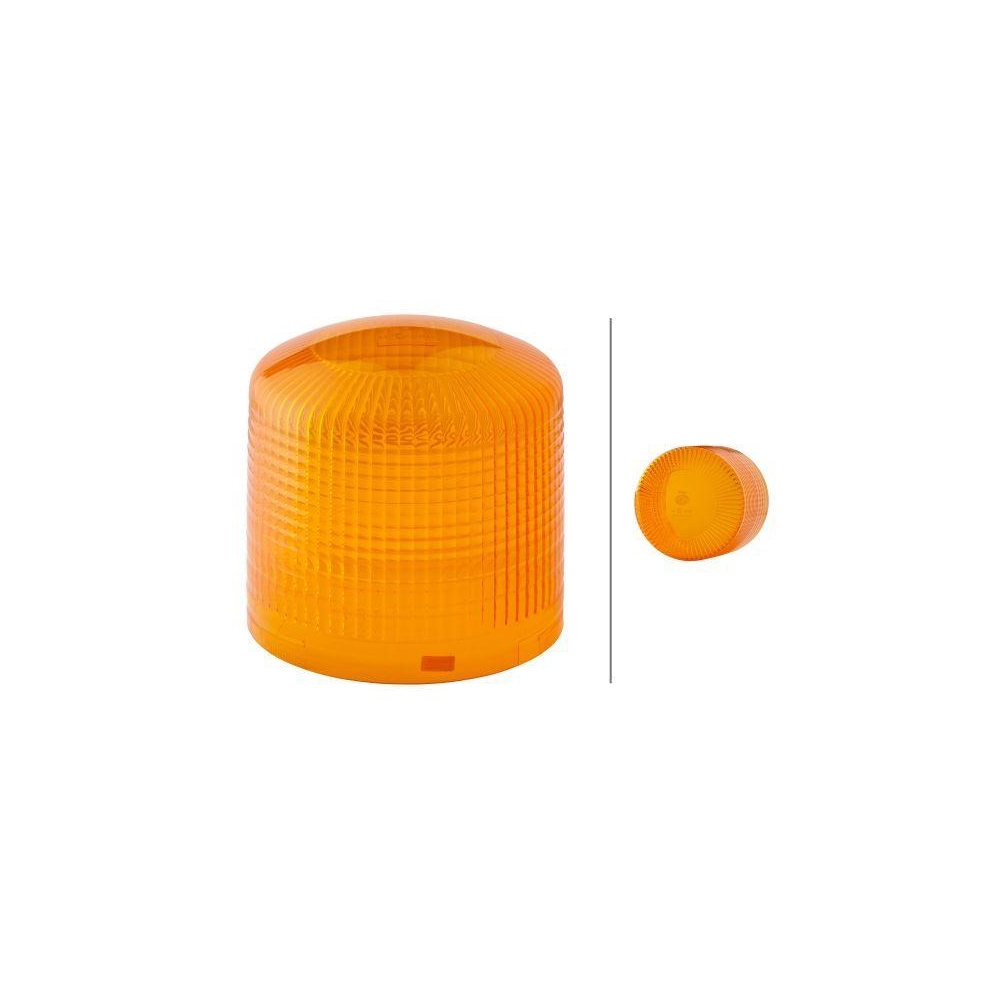 HELLA Lichtscheibe, Rundumkennleuchte 9EL 862 172-001 für VW ROSENBAUER