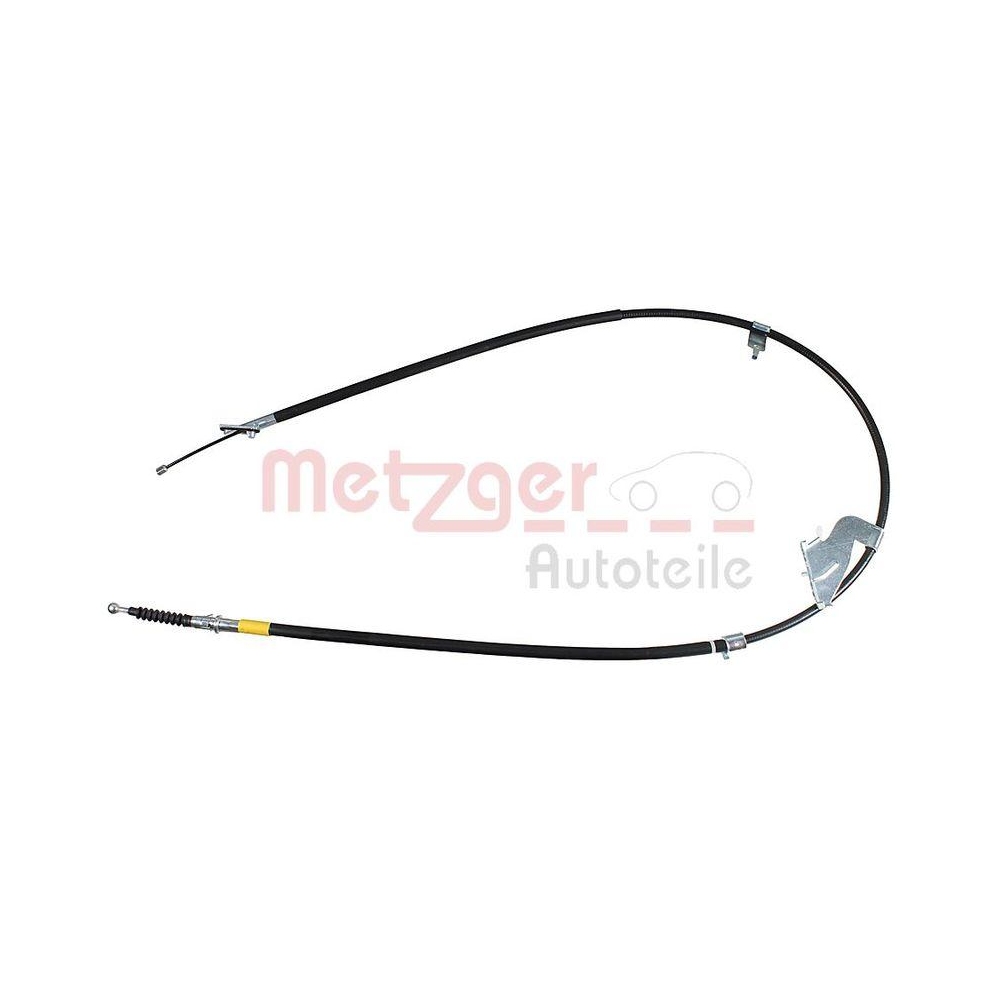 Seilzug, Feststellbremse METZGER 17.1101 f&uuml;r TOYOTA, hinten rechts