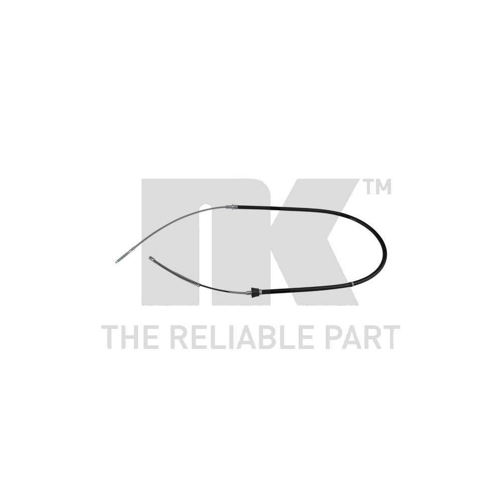 Seilzug, Feststellbremse NK 904784 f&uuml;r SEAT VW, links, rechts