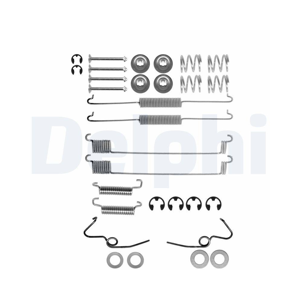 DELPHI LY1052 Zubeh&ouml;rsatz, Bremsbacken f&uuml;r, Hinterachse