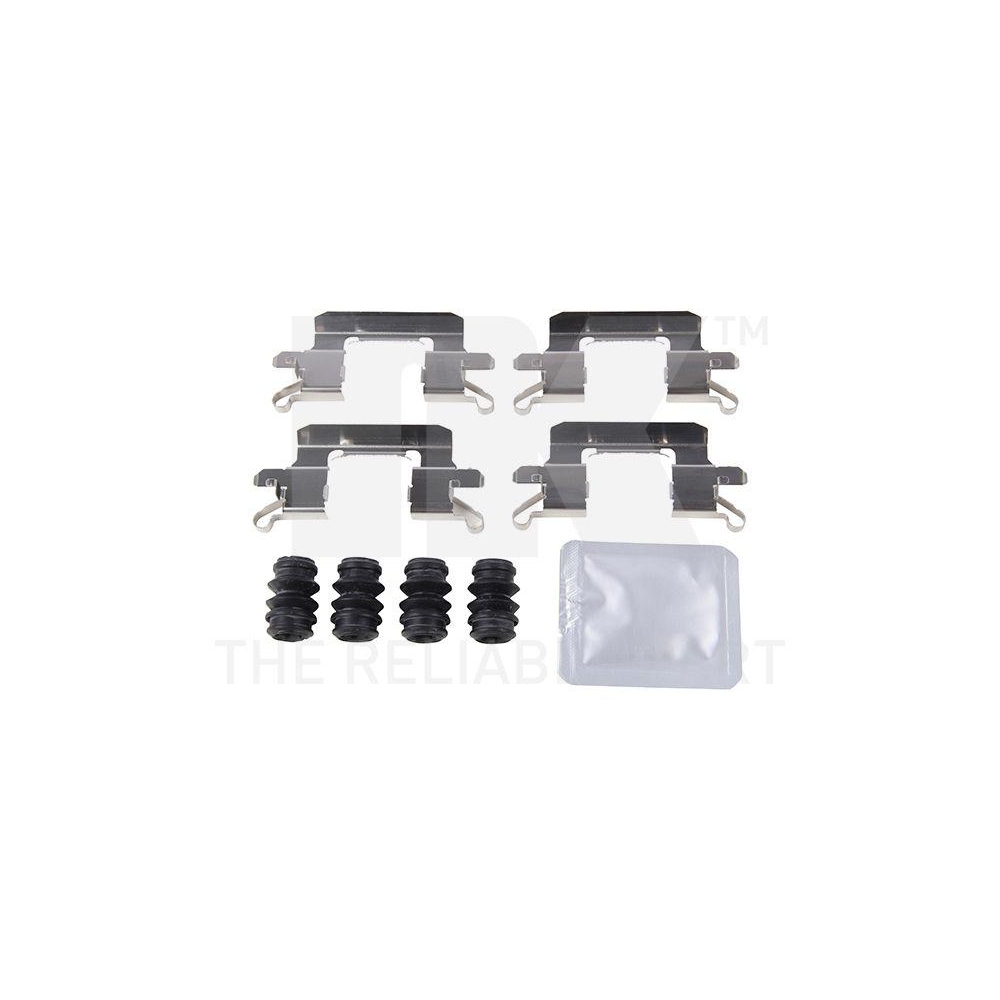 Zubeh&ouml;rsatz, Scheibenbremsbelag NK 7922104 f&uuml;r NISSAN, Vorderachse