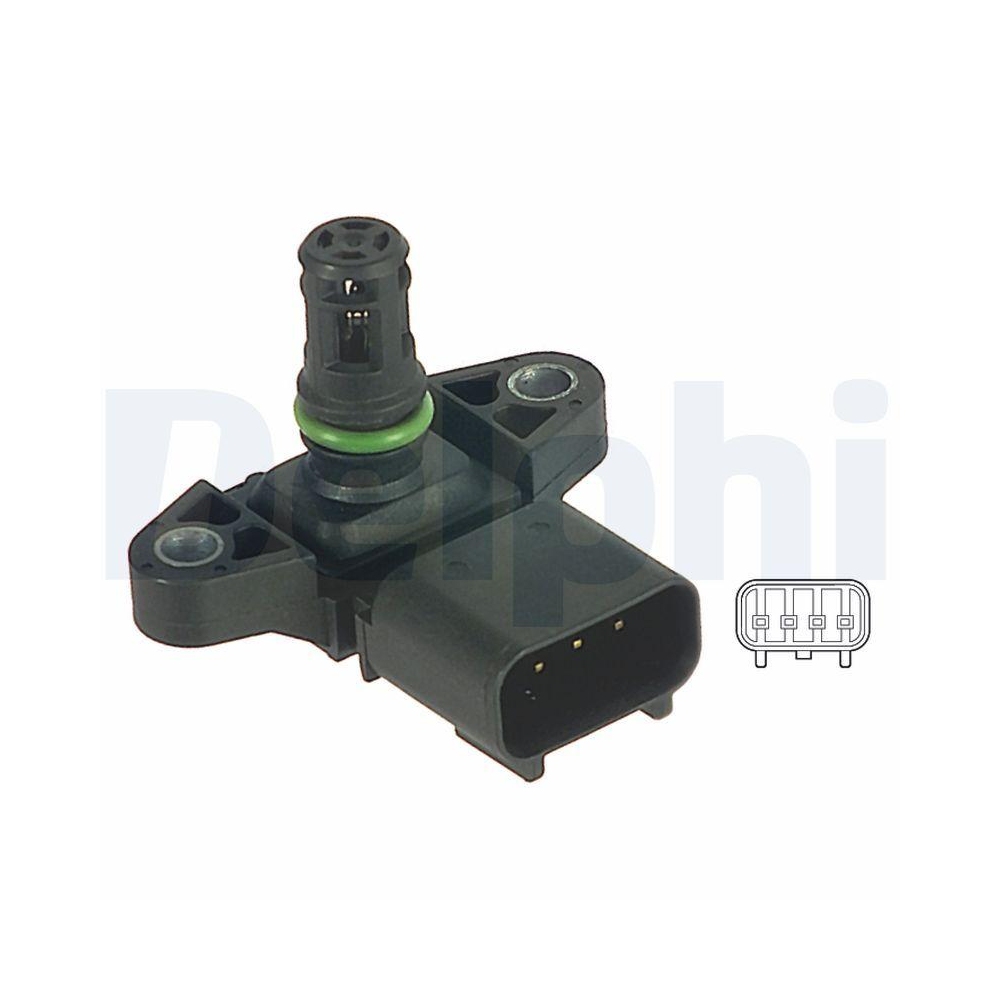 DELPHI PS10122 Sensor, Ladedruck f&uuml;r FORD JAGUAR
