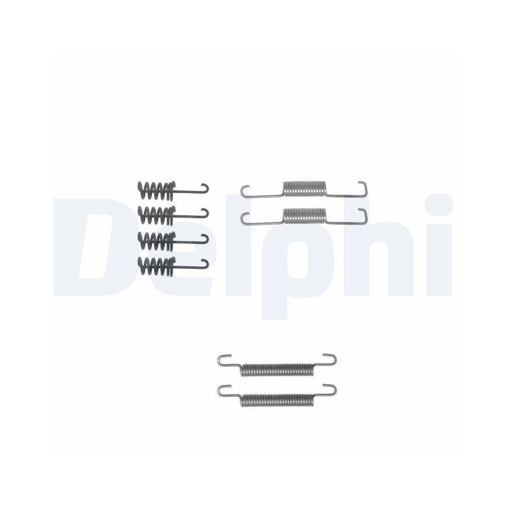 DELPHI LY1258 Zubeh&ouml;rsatz, Bremsbacken f&uuml;r, Hinterachse