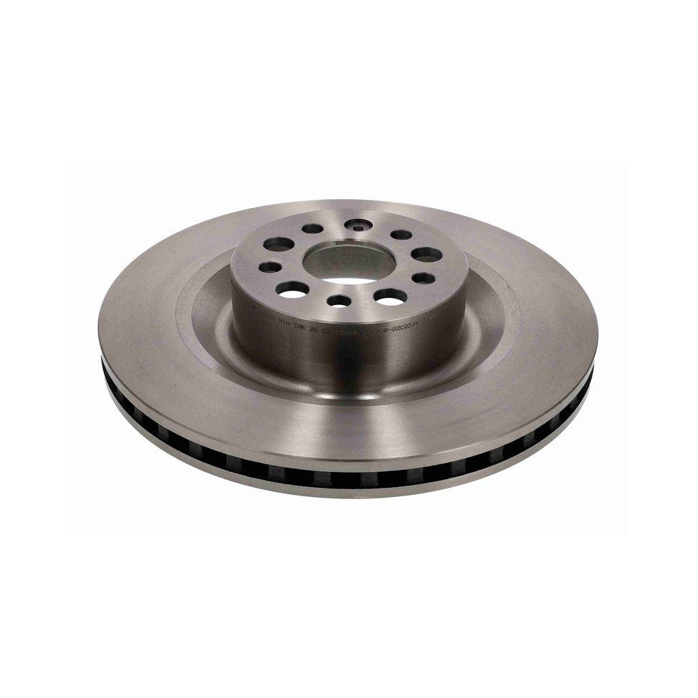 VAICO V58-40009 2 St&uuml;ck Bremsscheiben Green Mobility Parts f&uuml;r TESLA, Vorderachse