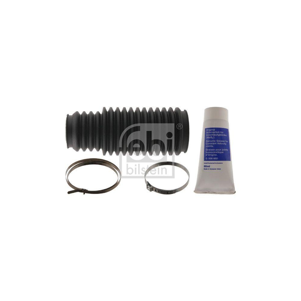 FEBI BILSTEIN Faltenbalgsatz, Lenkung 12643 f&uuml;r BMW, Vorderachse links