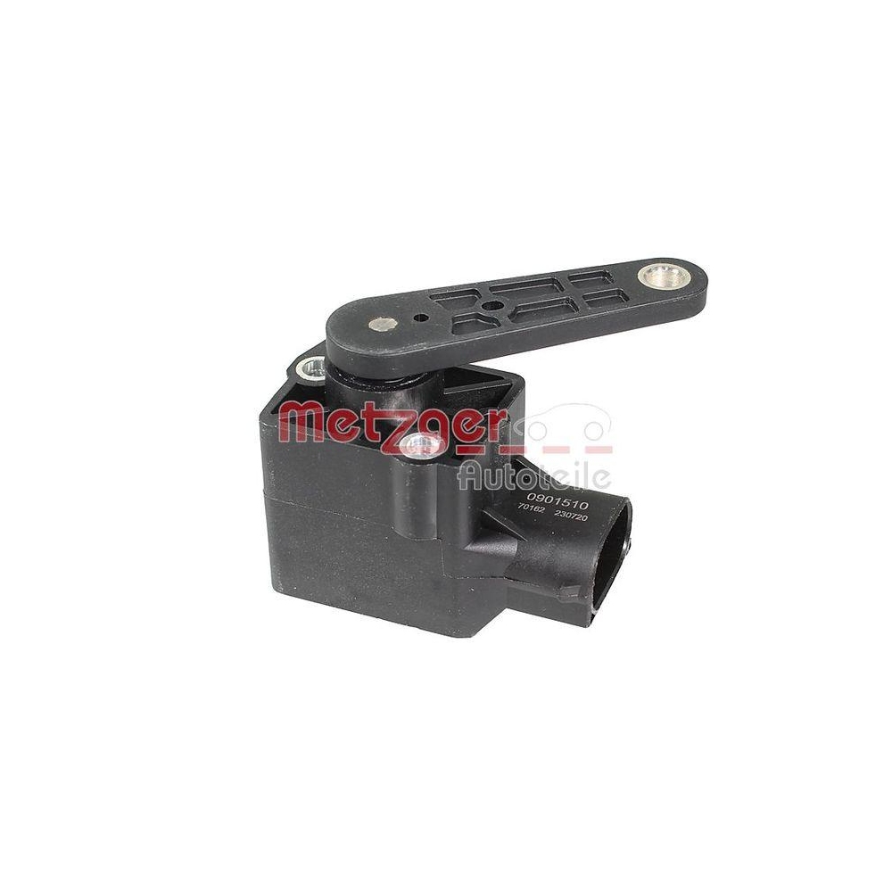 Sensor, Leuchtweitenregulierung METZGER 0901510 f&uuml;r BMW, Hinterachse links