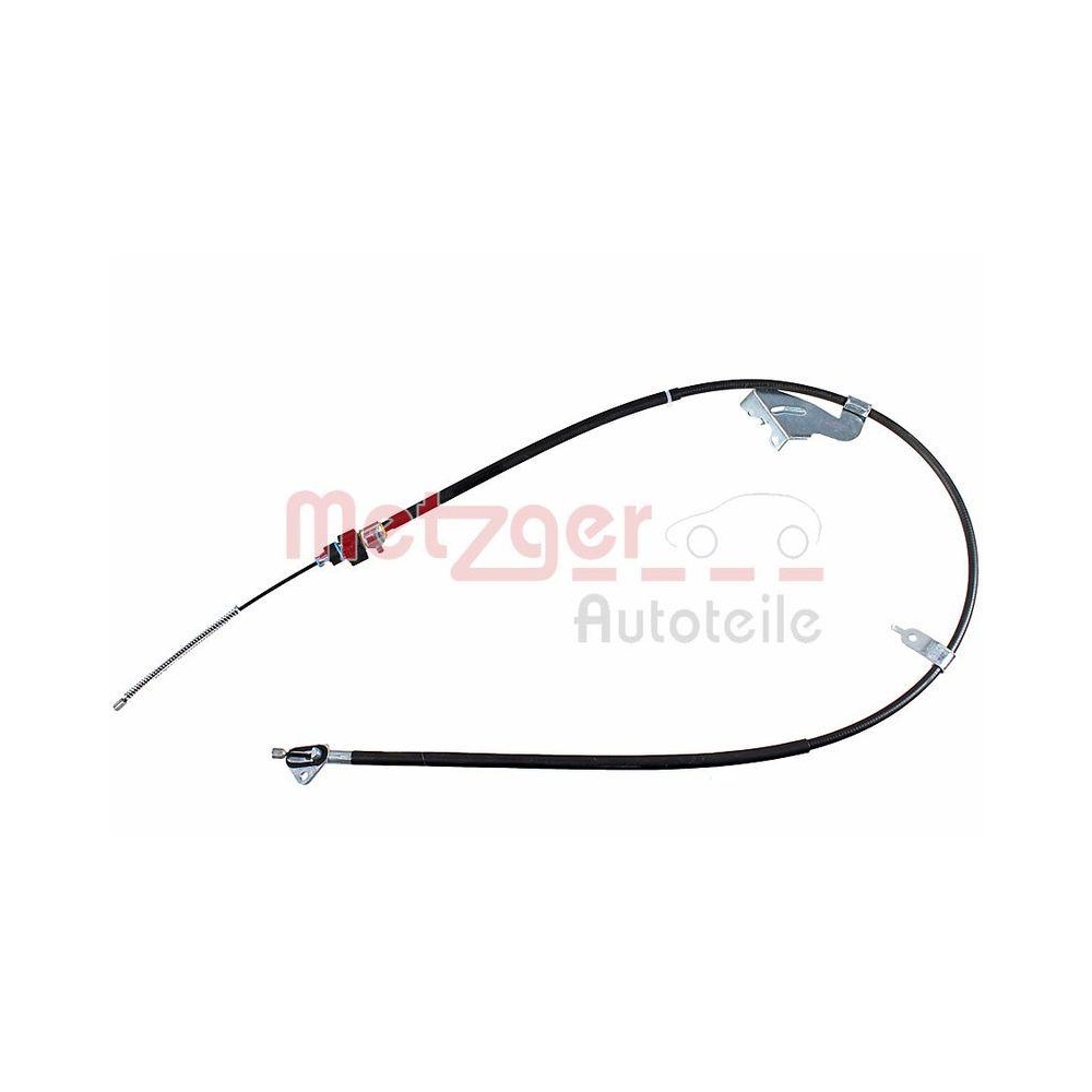 Seilzug, Feststellbremse METZGER 17.1103 f&uuml;r TOYOTA, hinten rechts