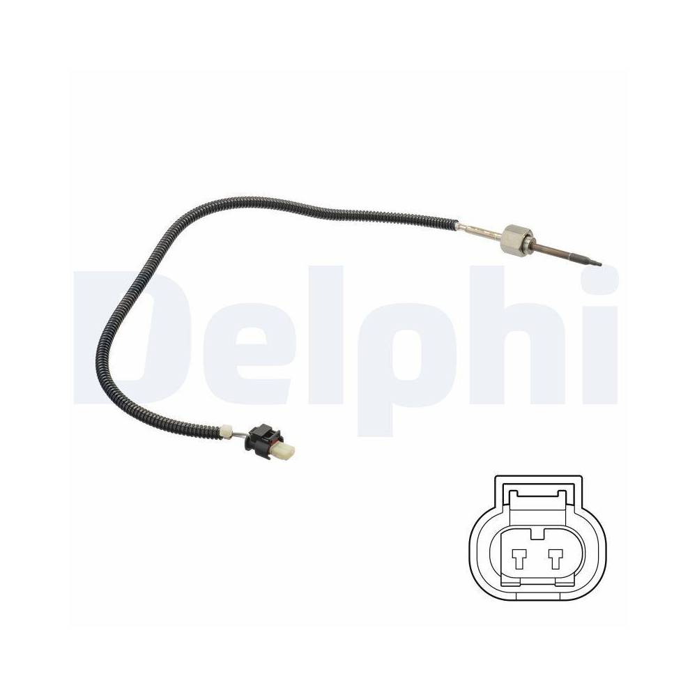 DELPHI TS30161 Sensor, Abgastemperatur f&uuml;r MERCEDES-BENZ, links
