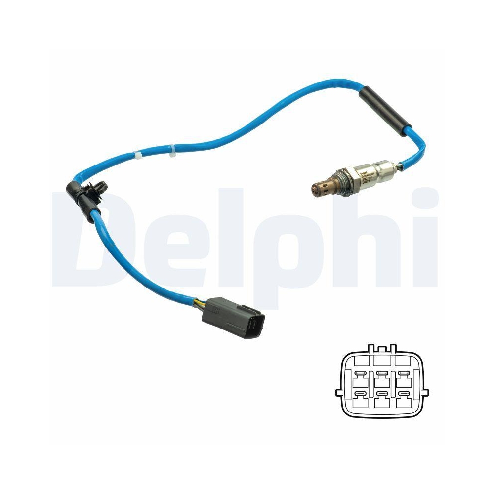DELPHI ES21210-12B1 Lambdasonde für MAZDA, vor Katalysator