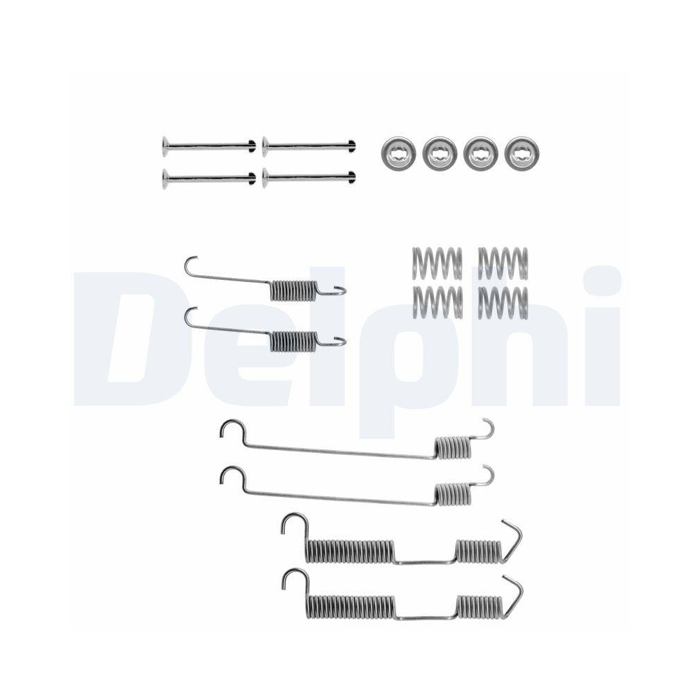 DELPHI LY1054 Zubeh&ouml;rsatz, Bremsbacken f&uuml;r BMW, Hinterachse