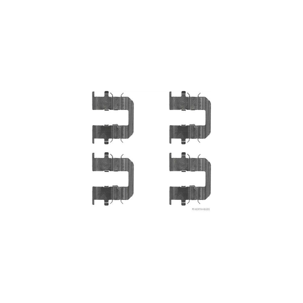Zubeh&ouml;rsatz, Scheibenbremsbelag HERTH+BUSS JAKOPARTS J3660515 f&uuml;r, Hinterachse