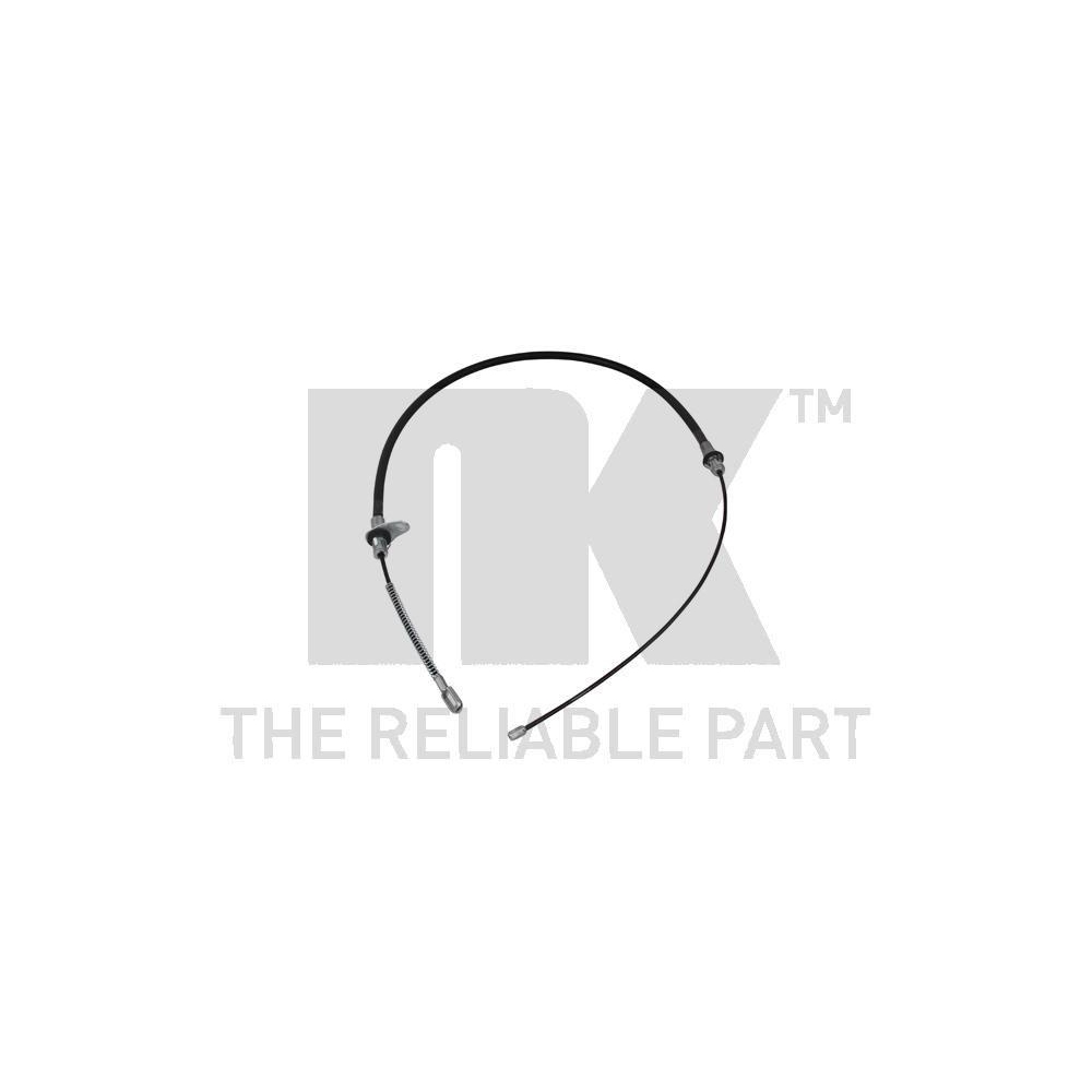 Seilzug, Feststellbremse NK 909308 f&uuml;r CHRYSLER DODGE, rechts