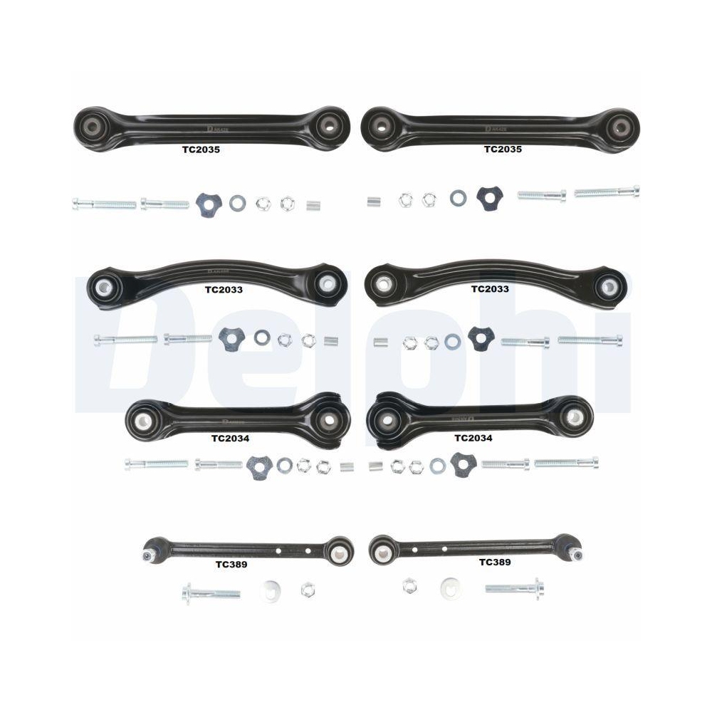 DELPHI TC1600KIT Reparatursatz, Querlenker f&uuml;r MERCEDES-BENZ, Hinterachse