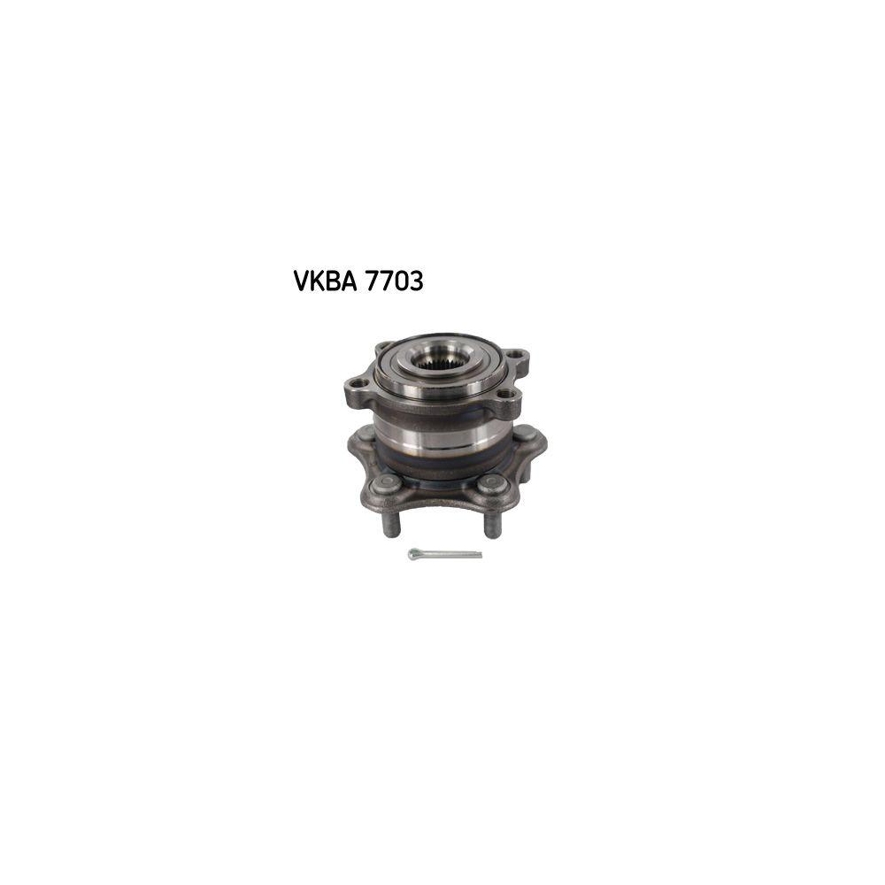 Radlagersatz SKF VKBA 7703 f&uuml;r NISSAN, Hinterachse