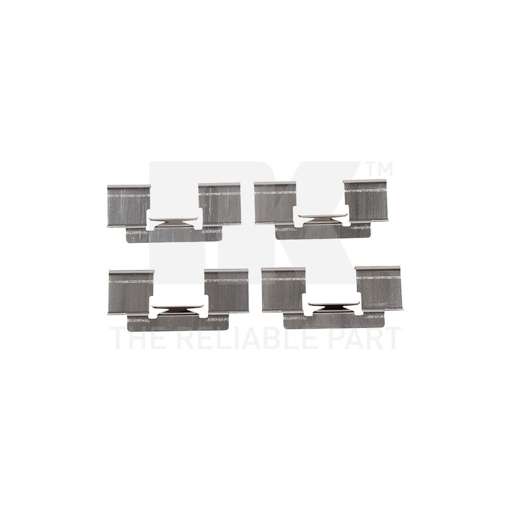 Zubehörsatz, Scheibenbremsbelag NK 79931732 für, Vorderachse