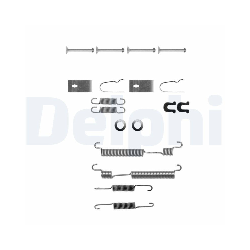 DELPHI LY1056 Zubehörsatz, Bremsbacken für HONDA, Hinterachse
