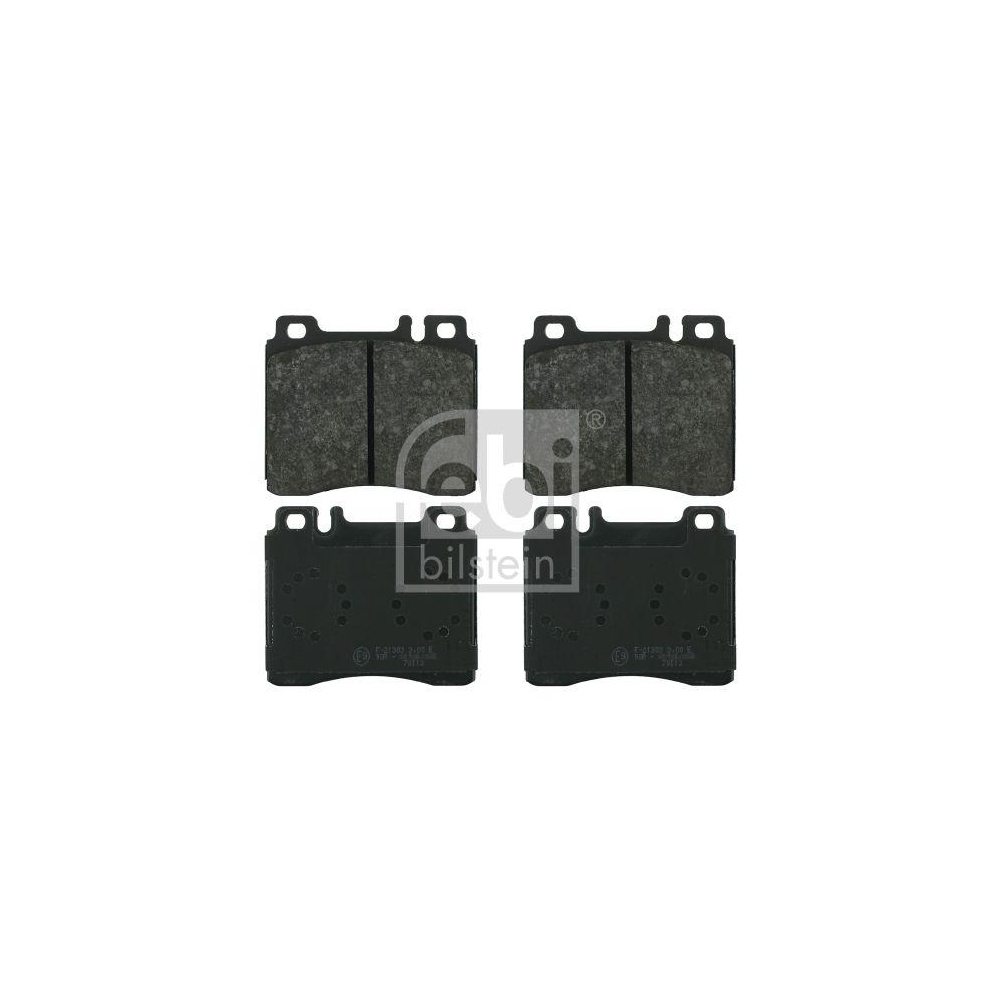FEBI BILSTEIN Bremsbelagsatz, Scheibenbremse 16096 f&uuml;r MERCEDES-BENZ