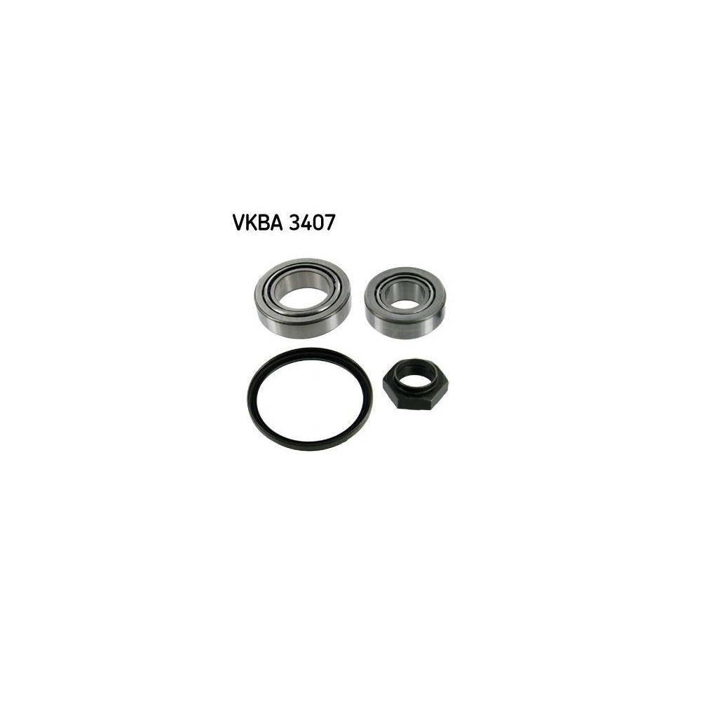 Radlagersatz SKF VKBA 3407 f&uuml;r FORD RENAULT BPW, Hinterachse