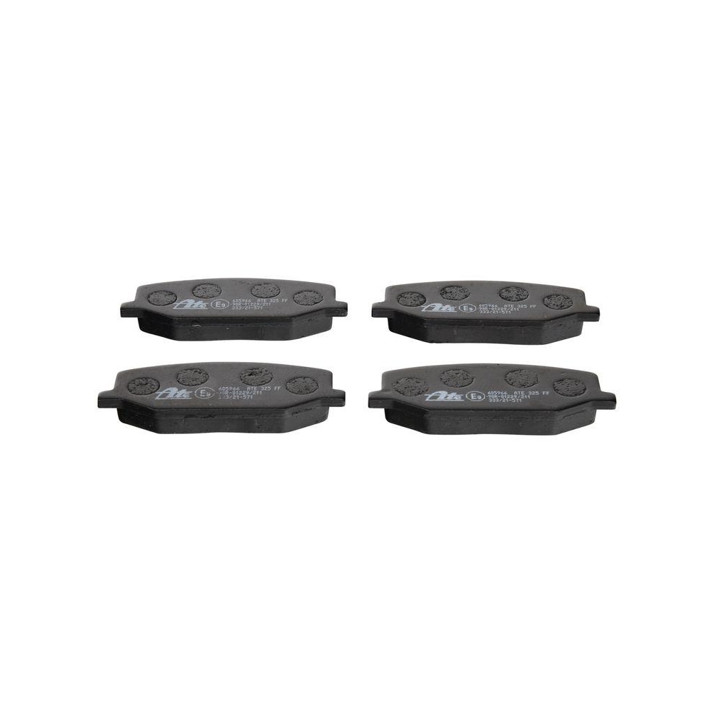 Bremsbelagsatz, Scheibenbremse ATE 13.0460-5966.2 f&uuml;r SUZUKI, Vorderachse