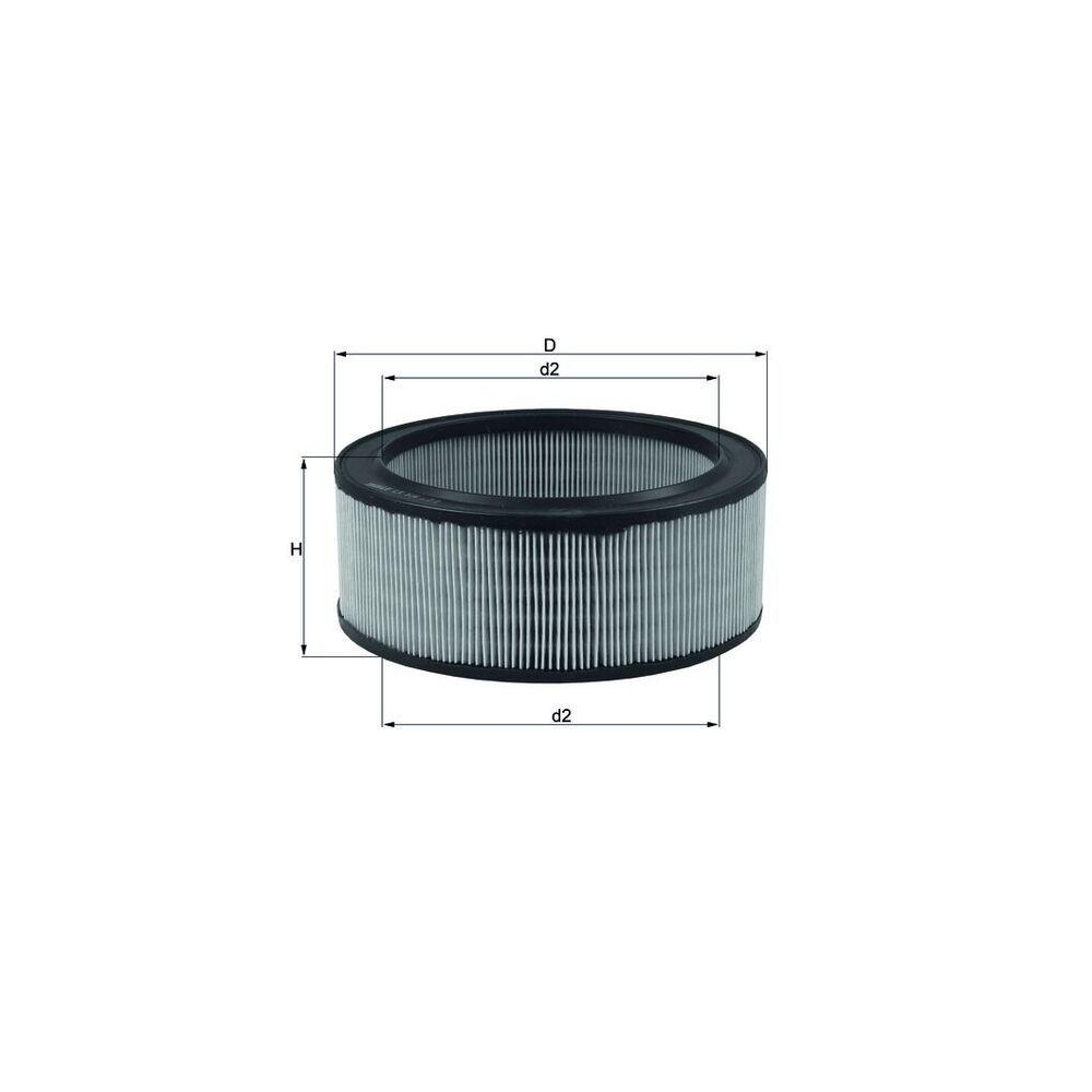 Luftfilter KNECHT LX 516 f&uuml;r FORD