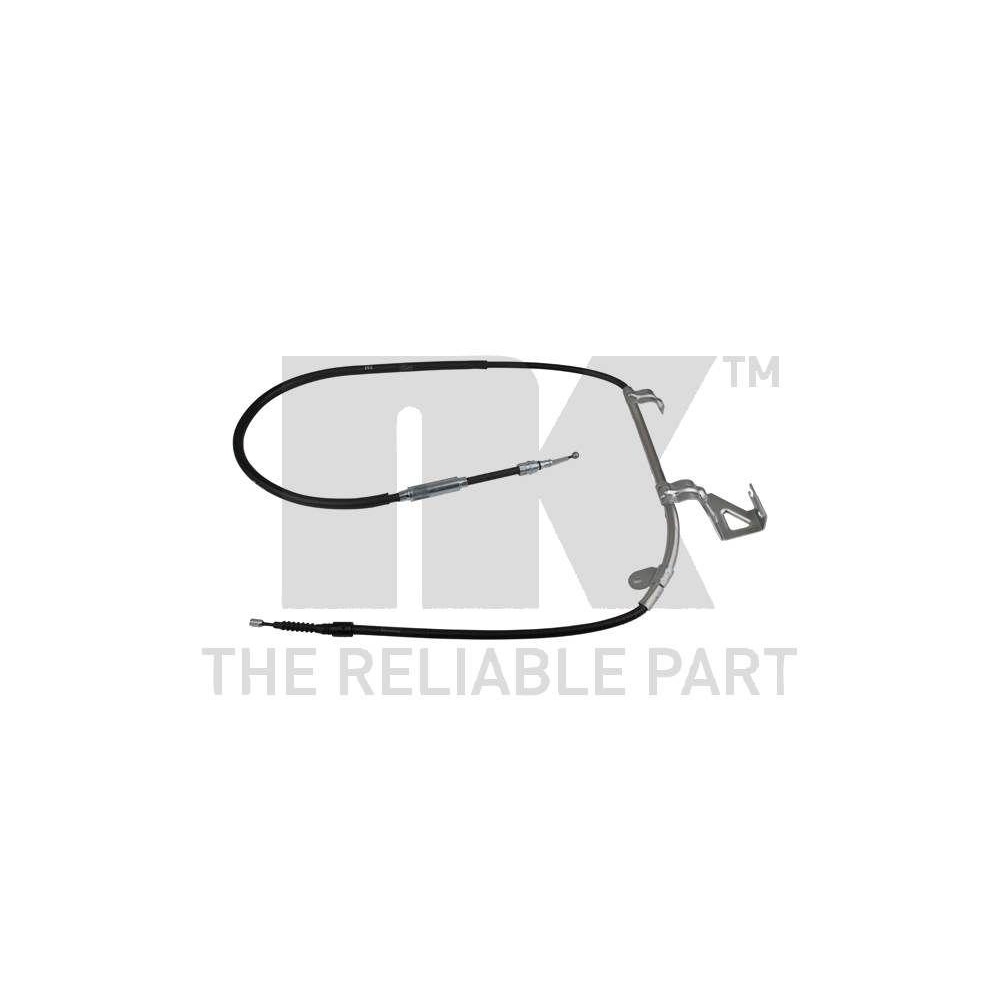 Seilzug, Feststellbremse NK 904793 f&uuml;r VW, hinten rechts, rechts