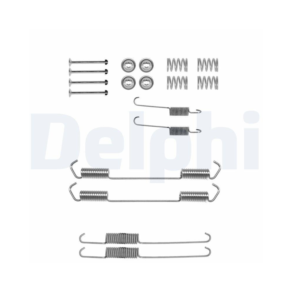 DELPHI LY1062 Zubehörsatz, Bremsbacken für, Hinterachse
