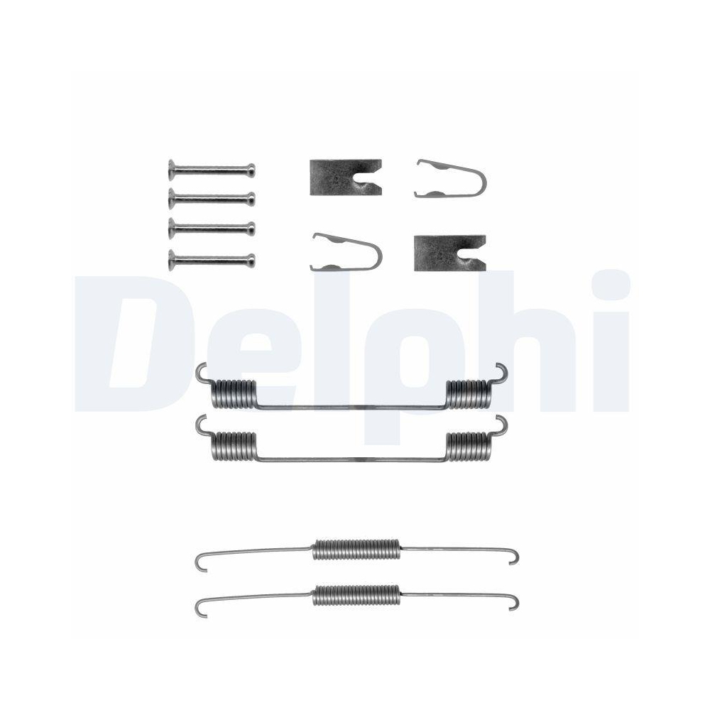 DELPHI LY1265 Zubeh&ouml;rsatz, Bremsbacken f&uuml;r FIAT, Hinterachse