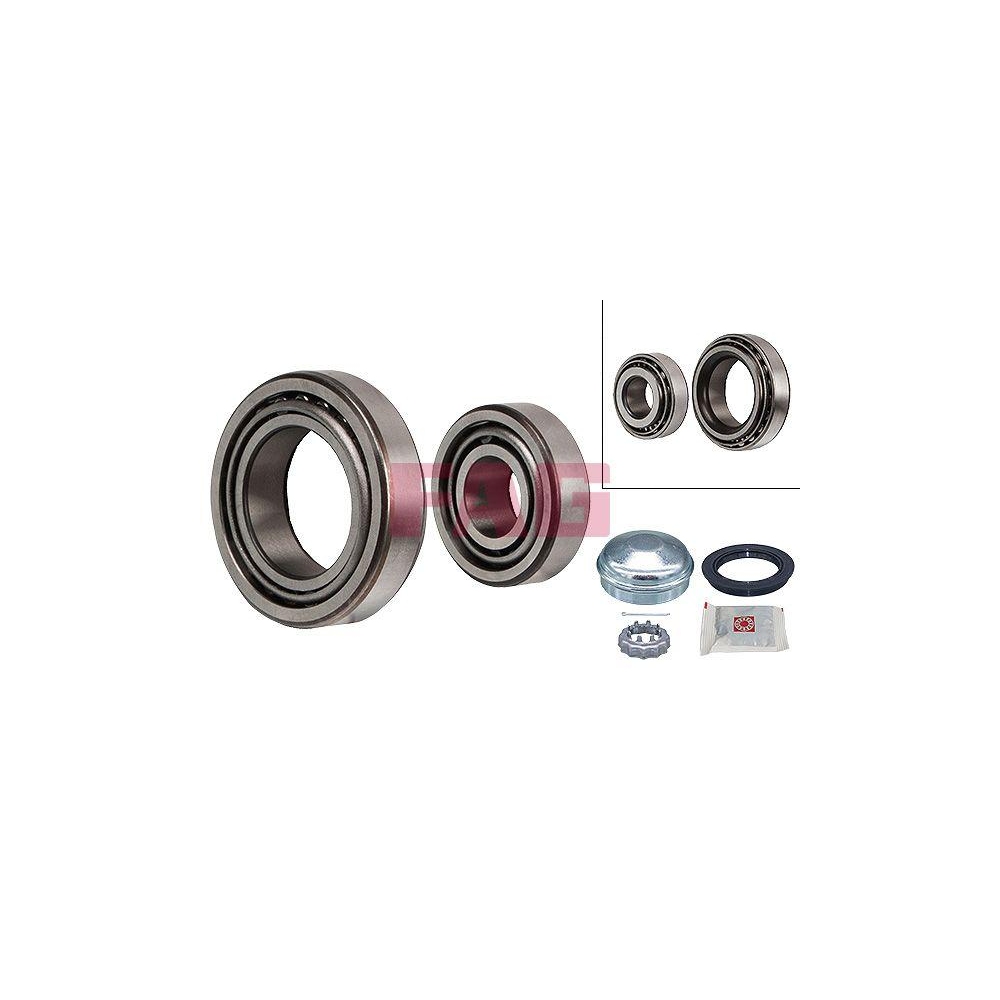 Radlagersatz Schaeffler FAG 713 6102 40 f&uuml;r AUDI SEAT VW, Hinterachse